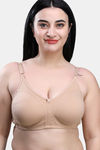Maroon Clothing Double Layered Non Wired Full Coverage T-Shirt Bra (Pack of 2) - Multicolor — thumbnail 2